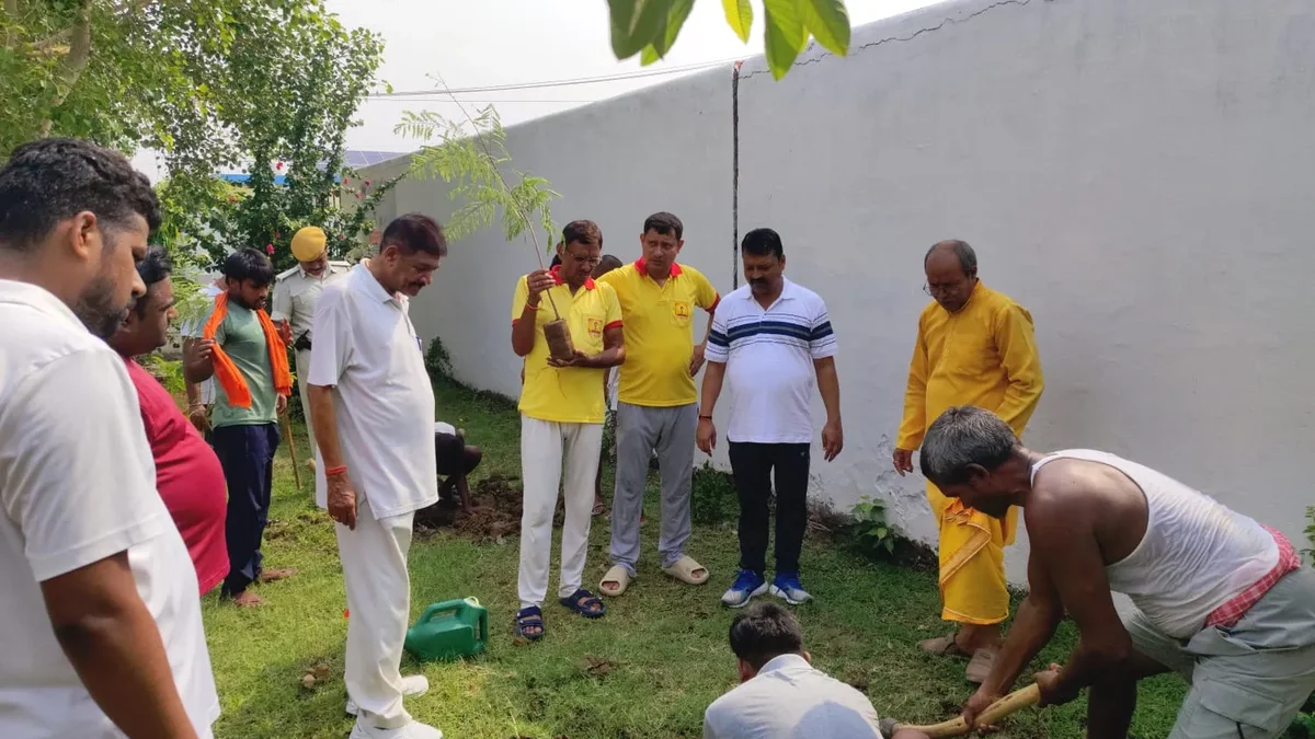 264वें रविवासरीय साप्ताहिक पौधरोपण कार्यक्रम