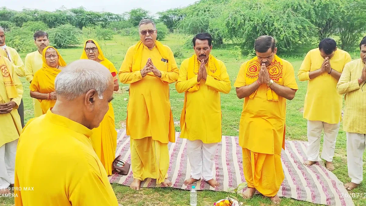 501 पौधों का तरु रोपण महायज्ञ