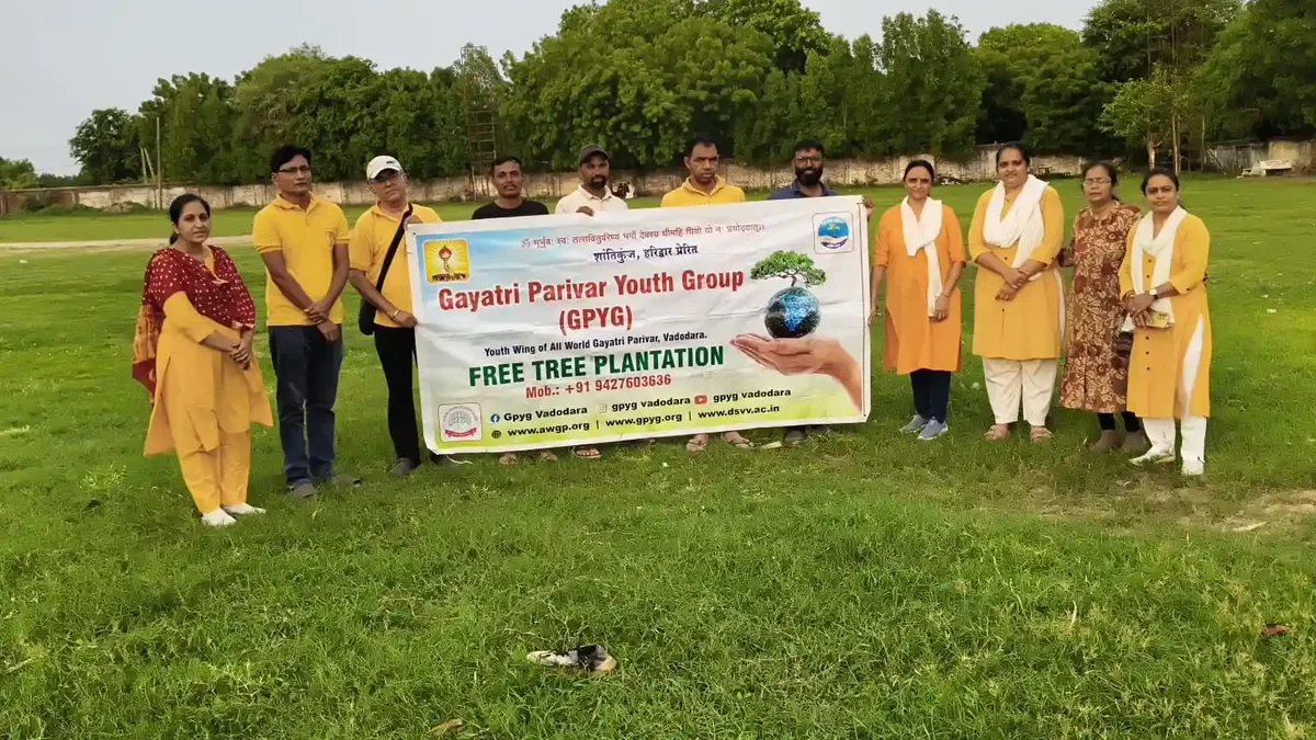 517th Sunday Tree plantation prog