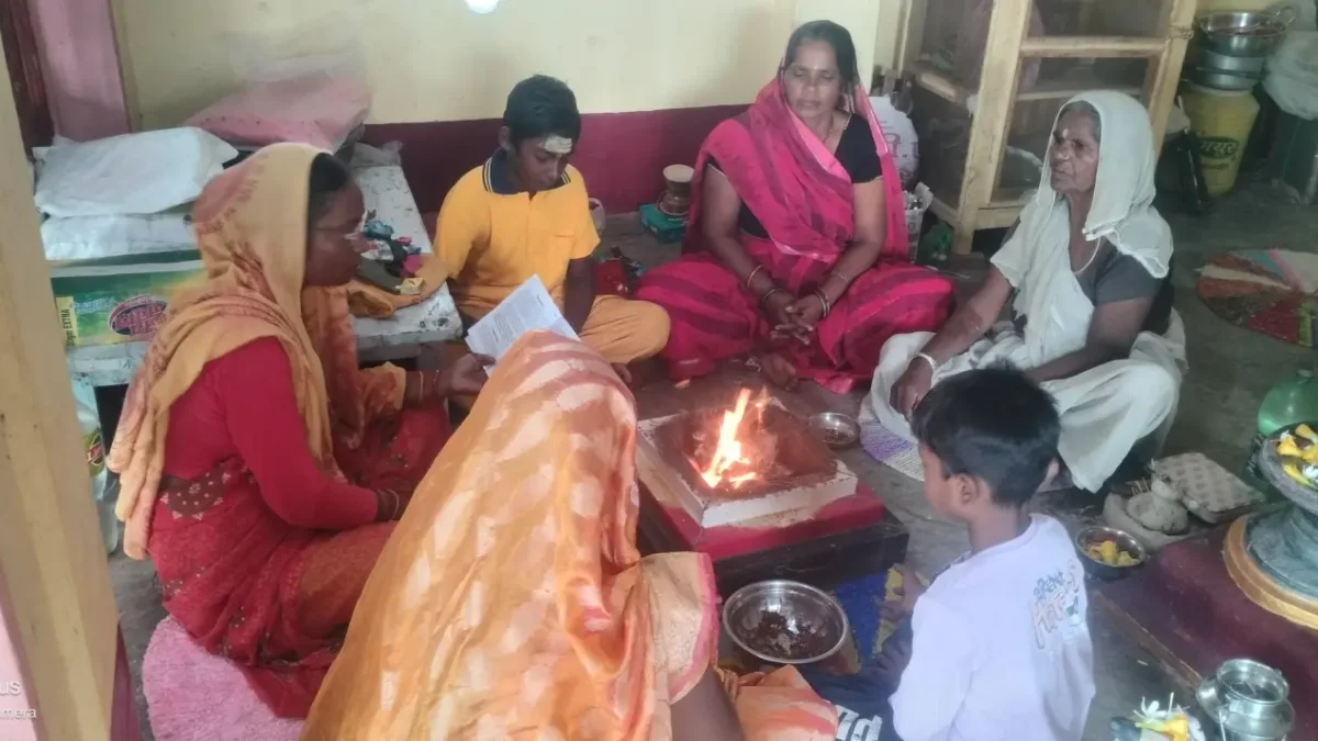 बाल संस्कारशाला द्वारा जन्मदिवस का यथार्थ उत्सव।