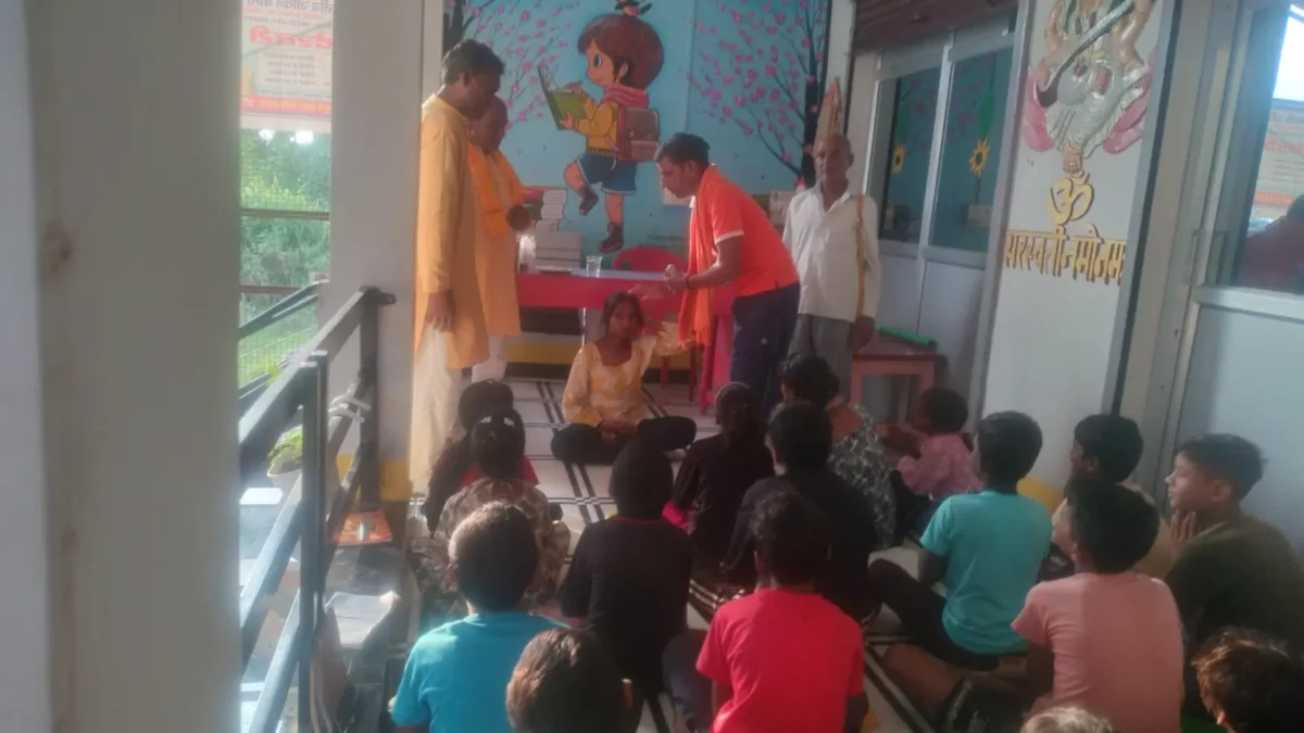 जन्मदिन का उल्लास अध्यात्म के साथ।