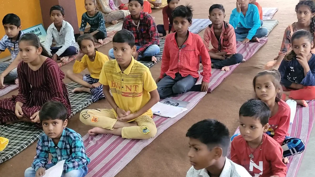बाल संस्कार शाला के माध्यम से बच्चों में संस्कारों का विकास