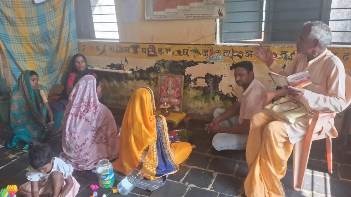 25 गाँवो मे एक साथ हुआ गायत्री यज्ञ