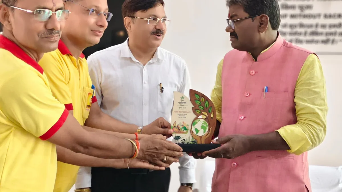 विश्व पर्यावरण दिवस पर प्रज्ञा युवा प्रकोष्ठ जहानाबाद द्वारा भव्य वृक्षारोपण कार्यक्रम का आयोजन