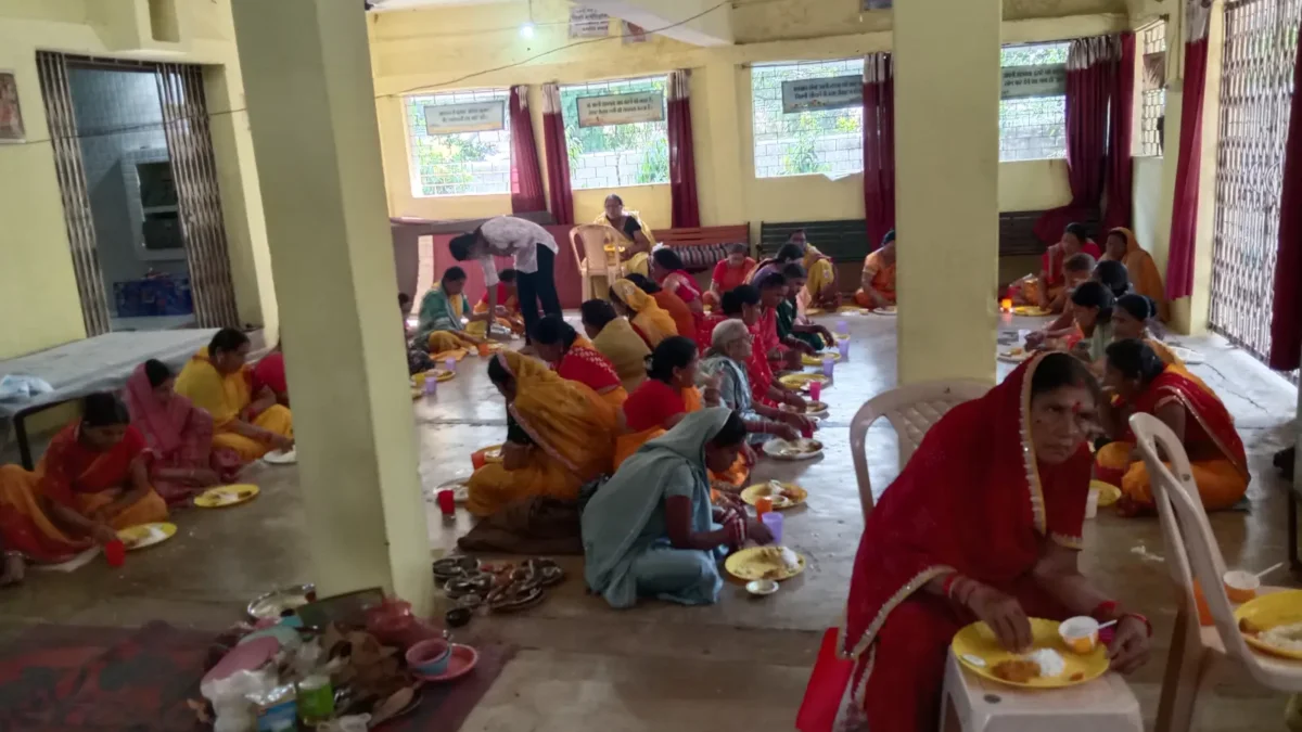 नवरात्र अनुष्ठान पूर्णाहुति एवं संकल्प