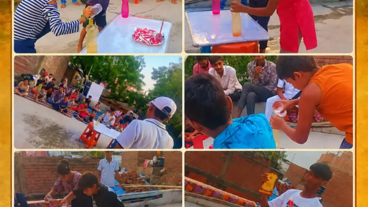 बाल संस्कारशाला में शनिवार के दिन खेल प्रतियोगिता 🙏