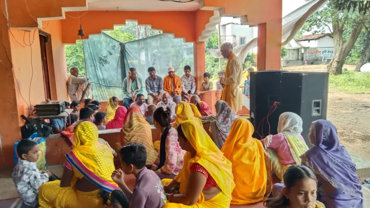 51 गाँवो मे हुआ ग्राम तीर्थ अभियान